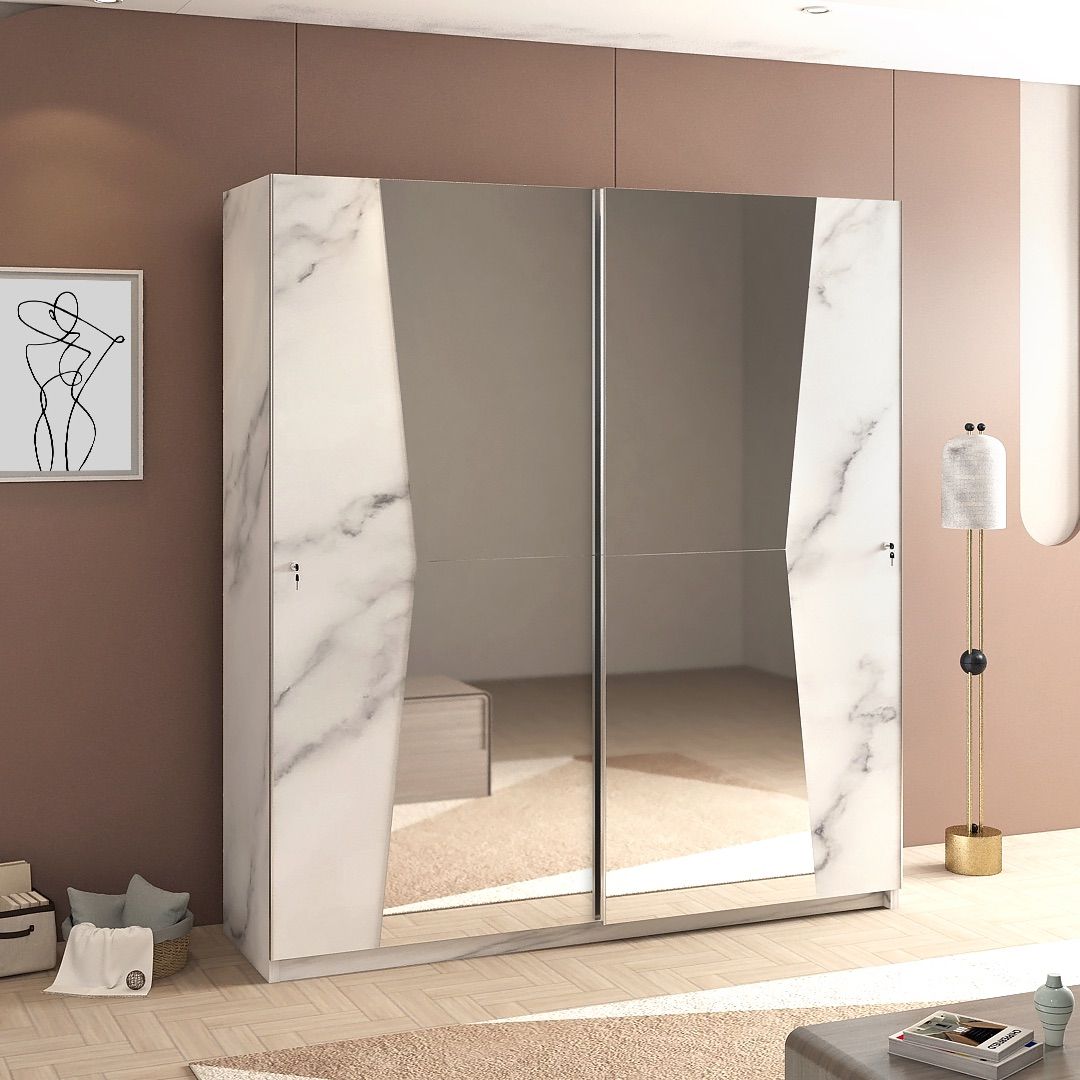 Marble 4D SL - lemari Pakaian  - Product Photo